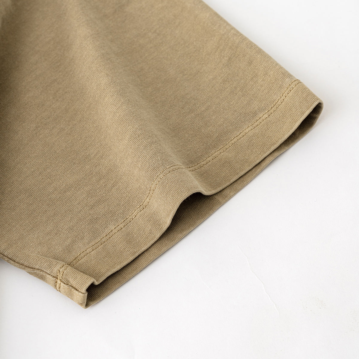 Heavyweight Washed Raw Edge Tee 275gsm