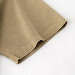 Heavyweight Washed Raw Edge Tee 275gsm