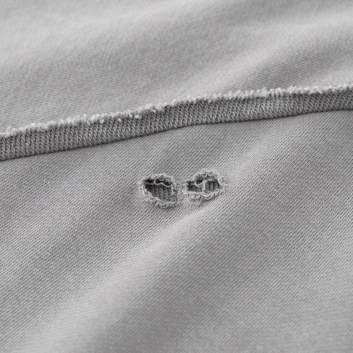 Heavyweight Raw Edge Destructive Tee 330gsm