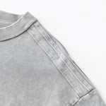 Camiseta lavada con efecto descolorido en el reverso, 285 g/m²