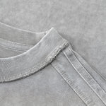 Camiseta lavada con efecto descolorido en el reverso, 285 g/m²