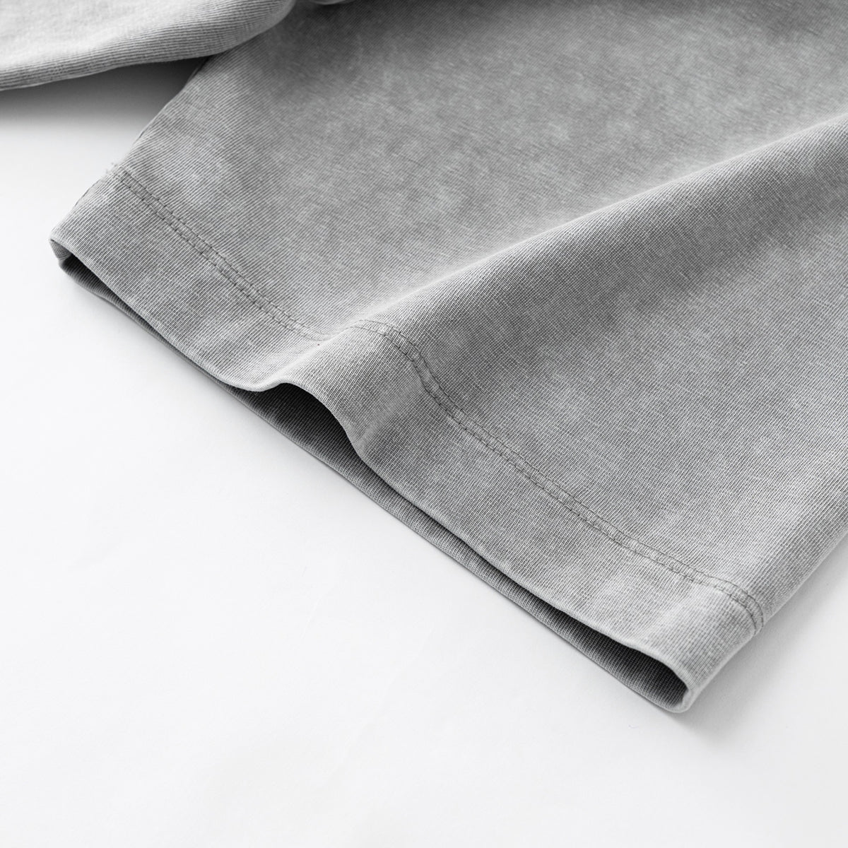 Camiseta lavada con efecto descolorido en el reverso, 285 g/m²
