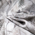 Relaxed Branch Camouflage Fleece Hoodie