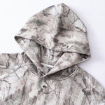 Relaxed Branch Camouflage Fleece Hoodie