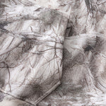 Relaxed Branch Camouflage Fleece Hoodie