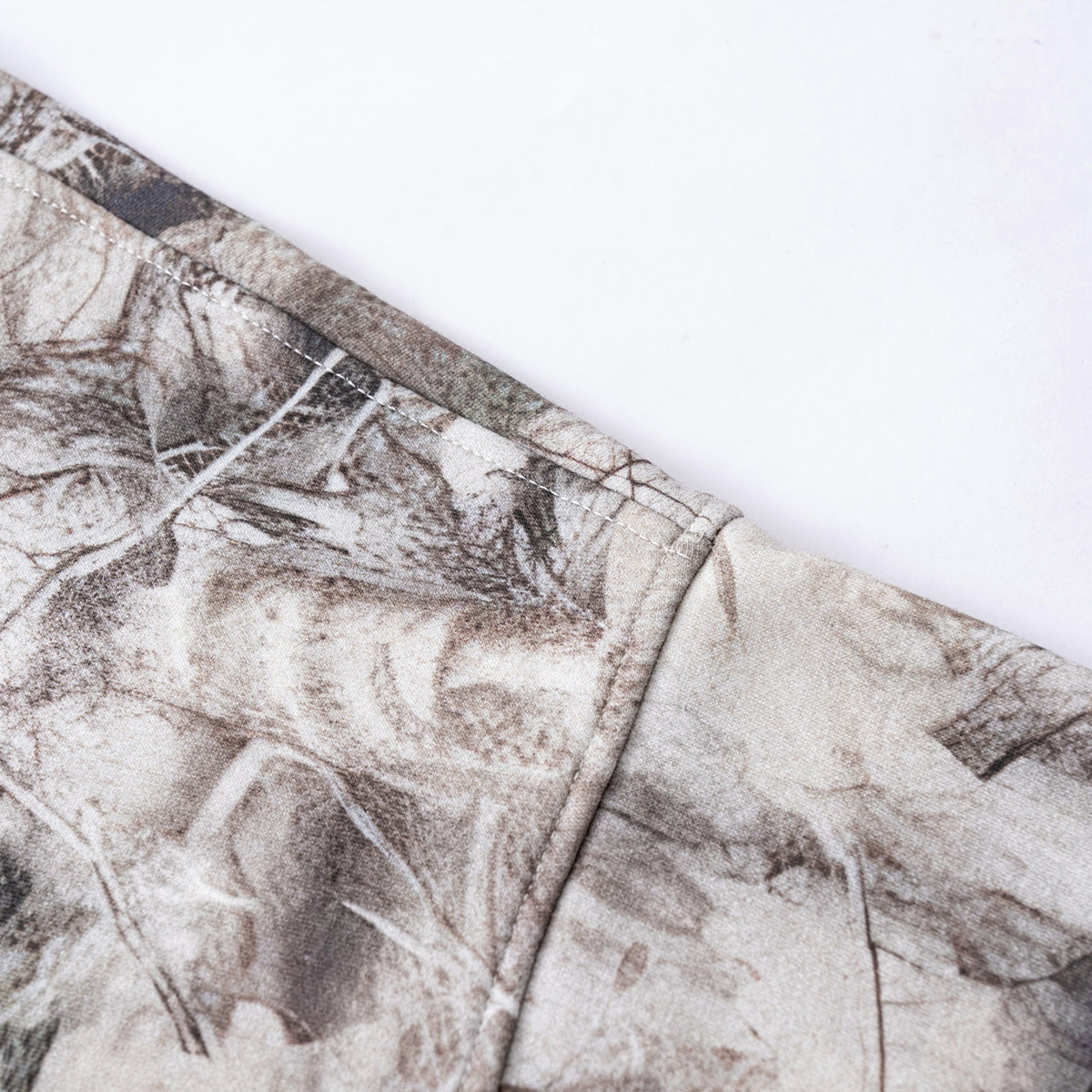 Relaxed Branch Camouflage Fleece Hoodie