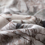 Relaxed Branch Camouflage Fleece Hoodie