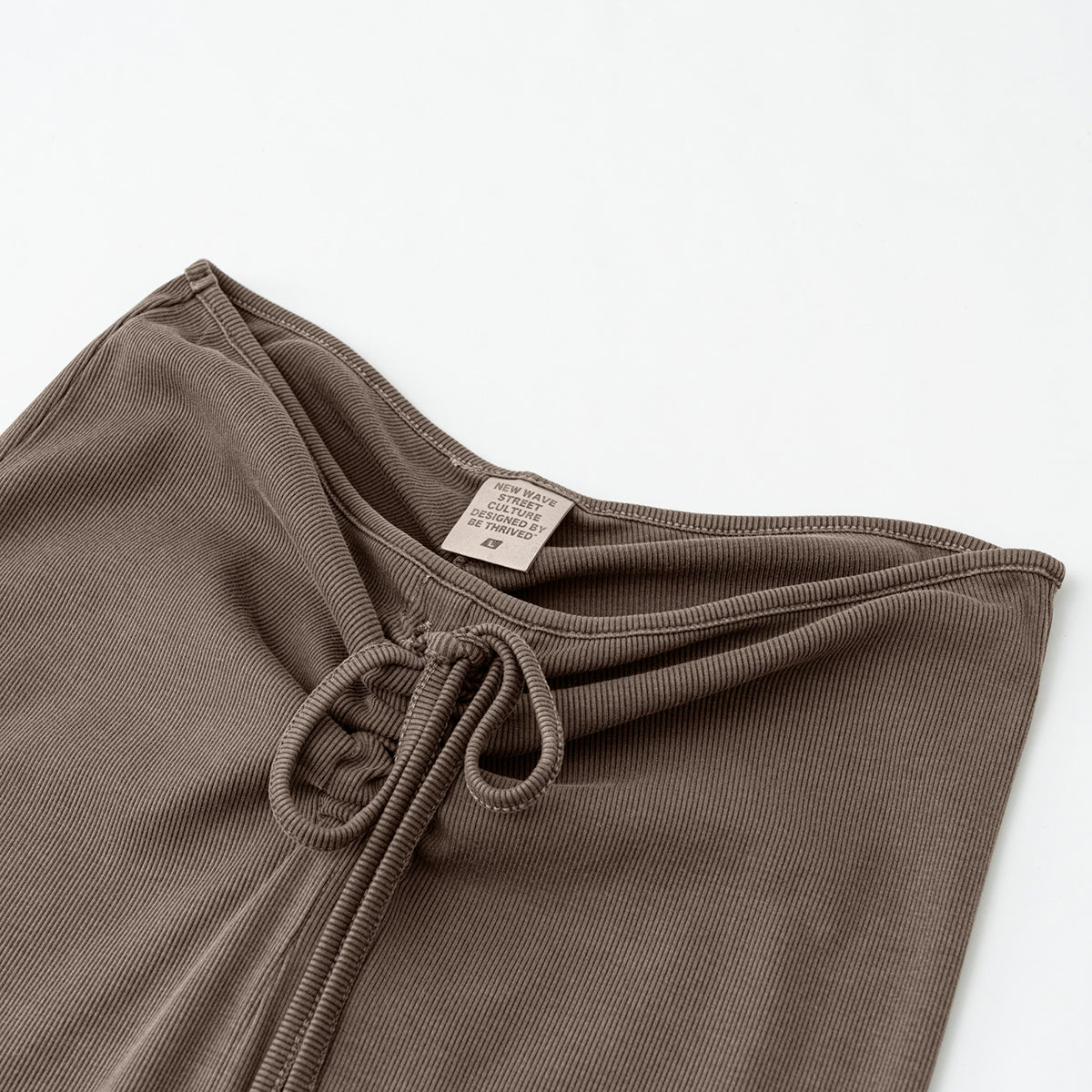 Women's Ribbed Long Maxi Skirt