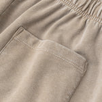 Washed Contrast Color Track Shorts