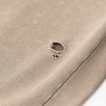 Washed Raw Hem Distressed Trousers