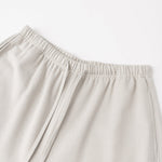 Solid Color Loose Fit Trousers