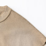 Raw Edge Distressed Muscle Tank 285gsm