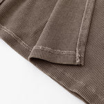 Vintage Wash Ribbed Tee Maxi Dress