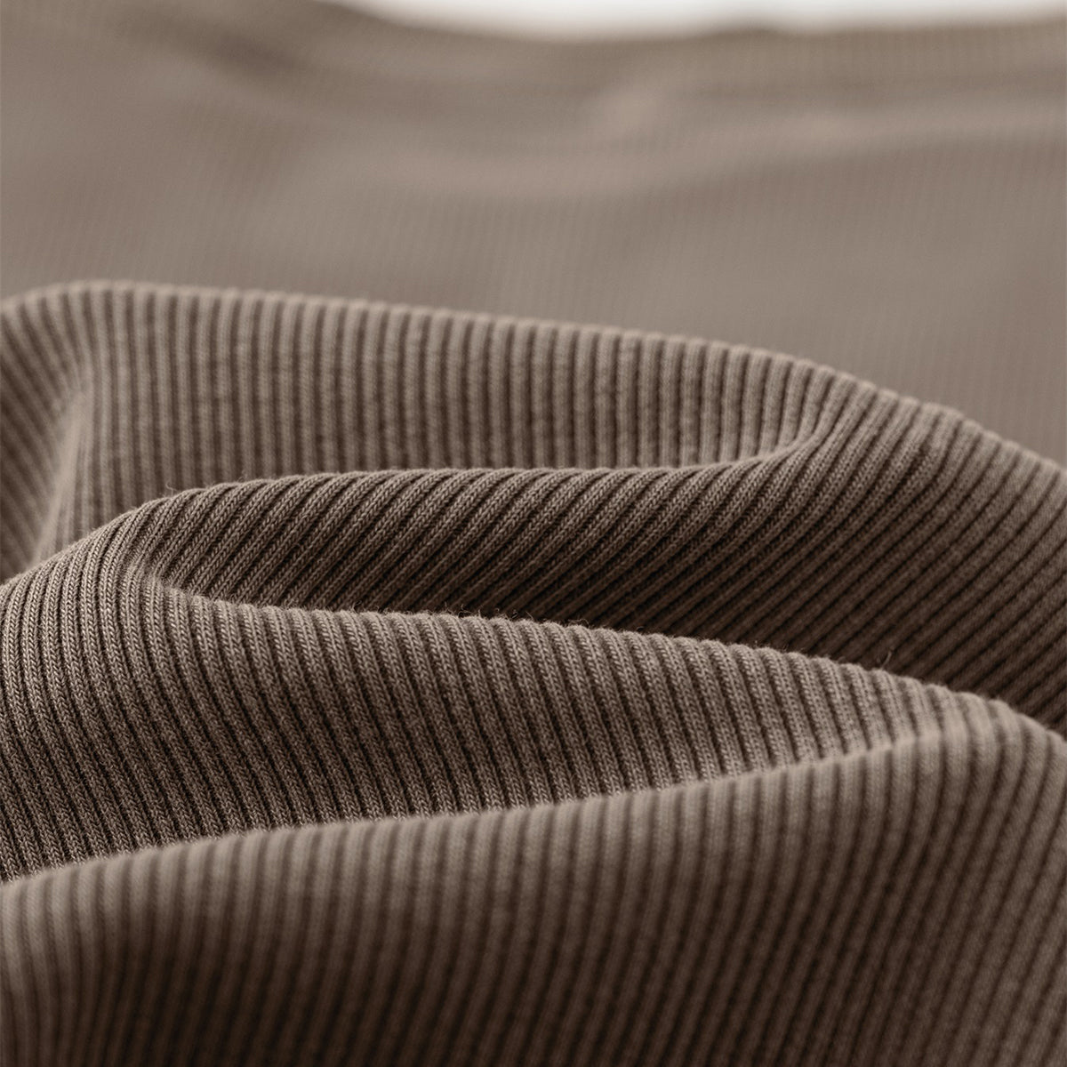 Washed Crew Neck Ribbed Crop Tee 275gsm