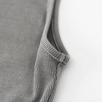 Sleeveless Washed Ribbed Maxi Dress