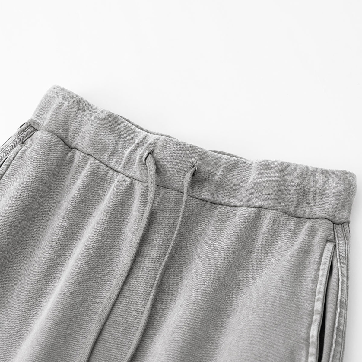 Stone Wash A-Line Maxi Skirt