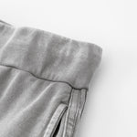 Stone Wash A-Line Maxi Skirt