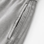 Stone Wash A-Line Maxi Skirt