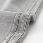 Stone Wash A-Line Maxi Skirt