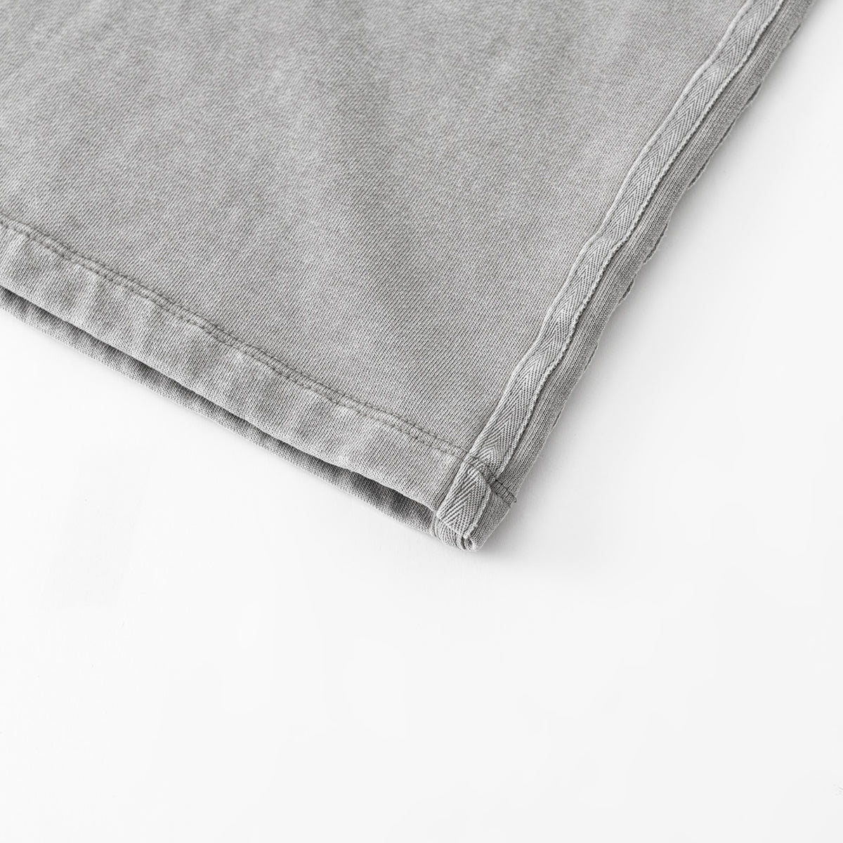 Stone Wash A-Line Maxi Skirt