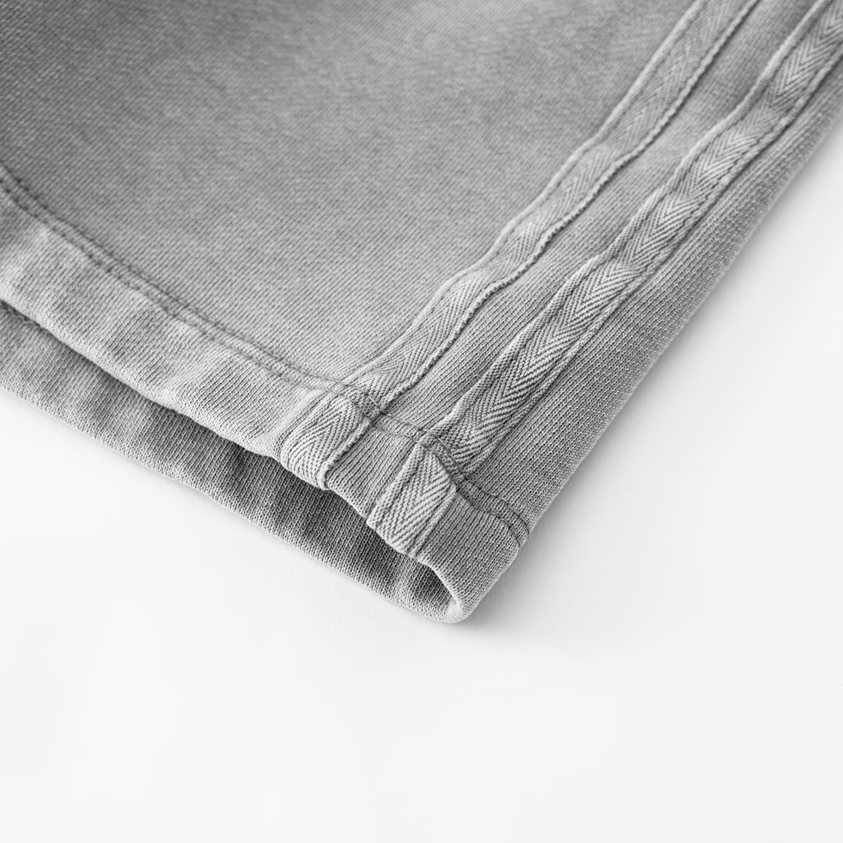 Stone Wash A-Line Maxi Skirt