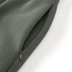 Solid Color Plush Lining Baggy Sweatpants-INNBLAC Fashion Apparel