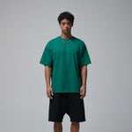 Distressed Edge Reverse Stitch Oversized Tee 7oz-INNBLAC Fashion Apparel