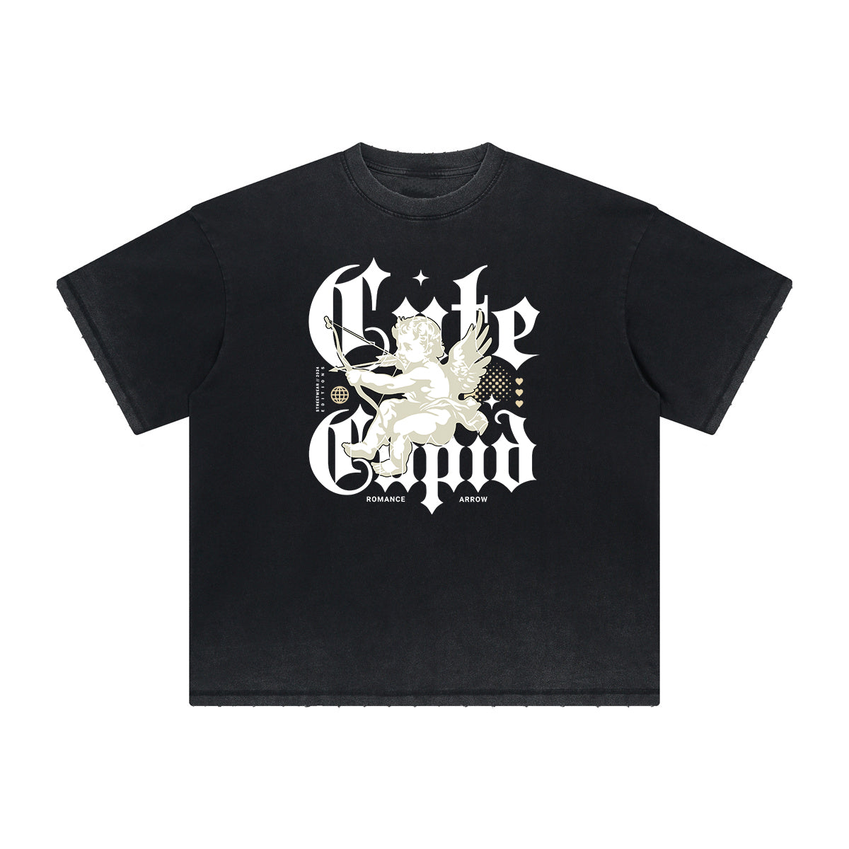 Heavyweight Cupid Sniper Graphic Tee