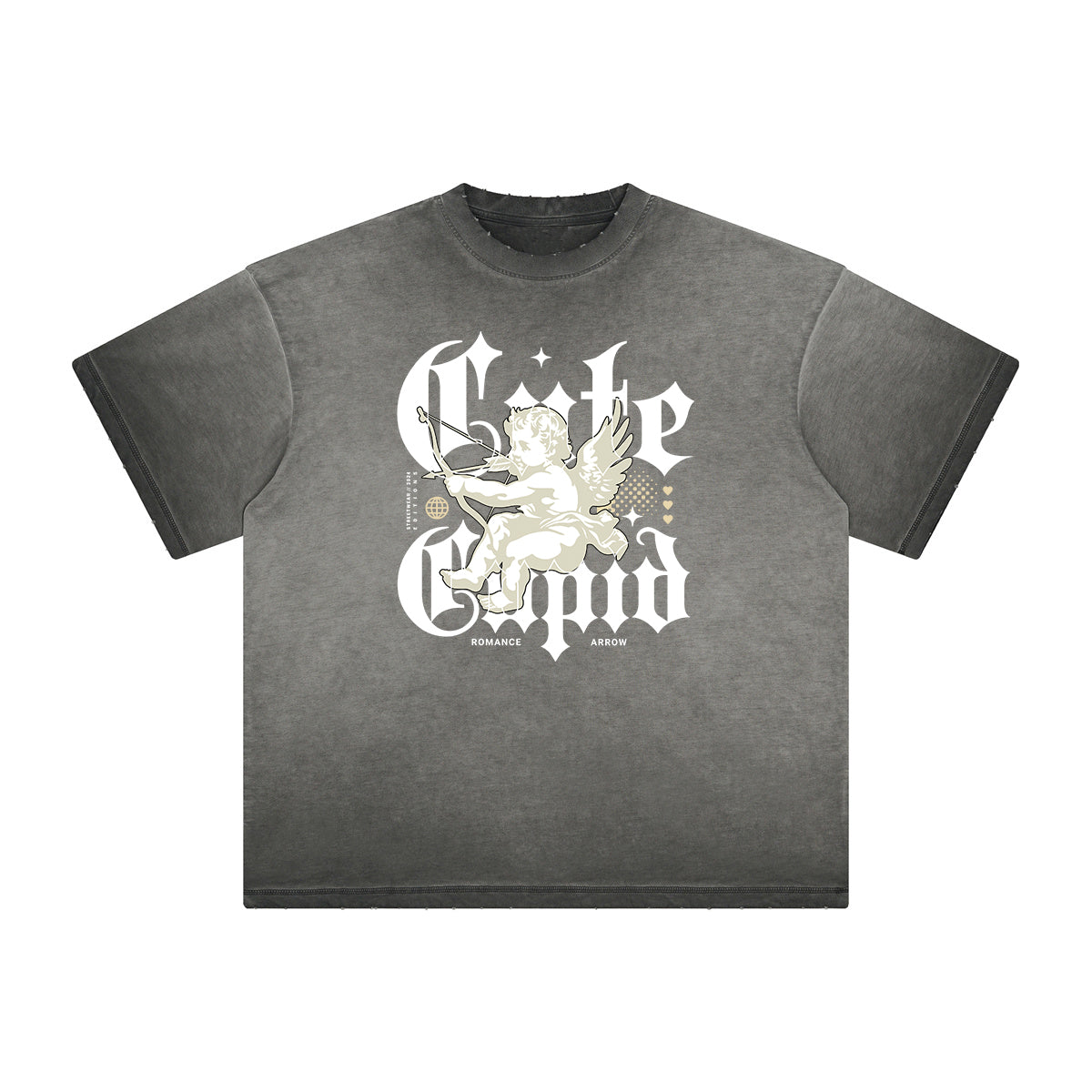 Faded Cupid Sniper Pattern Tee