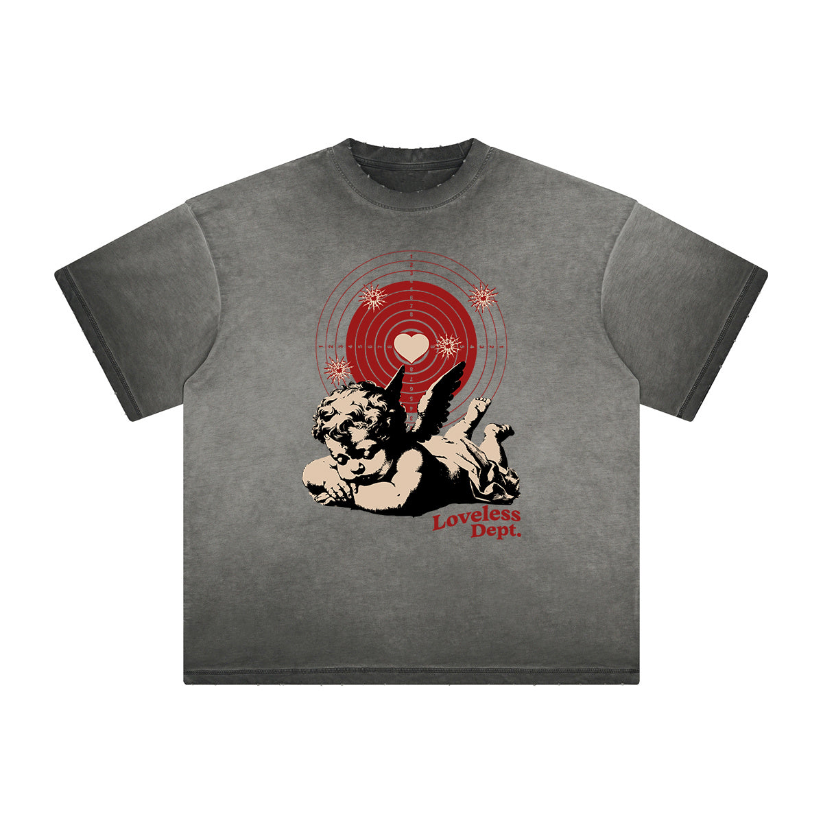 Faded Cupid Sniper Pattern Tee
