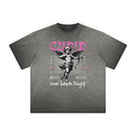 Heavyweight Cupid Sniper Streetwear Graphic Tee