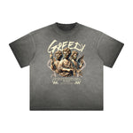 Heavyweight Cupid Sniper Streetwear Graphic Tee