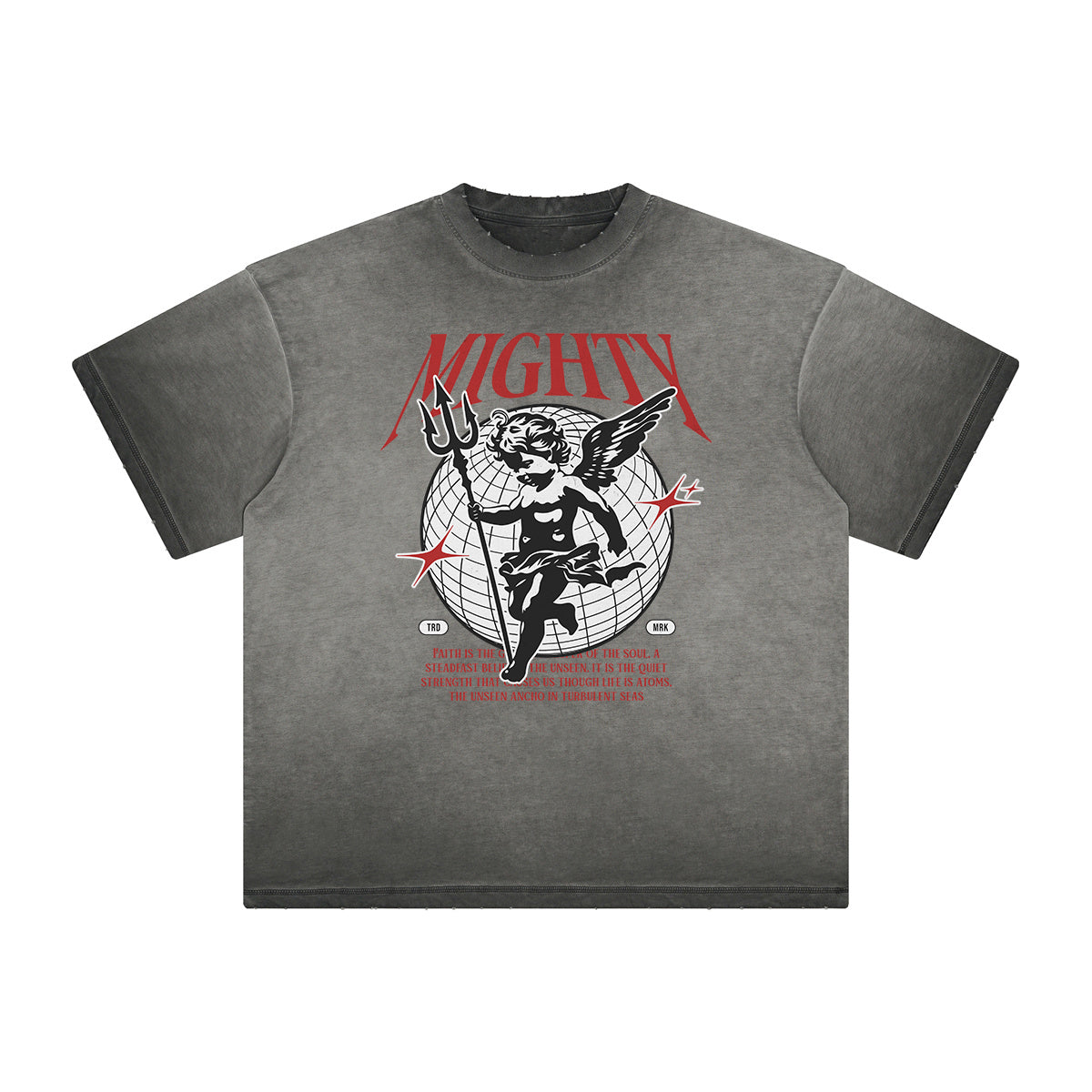 Heavyweight Cupid Sniper Streetwear Graphic Tee