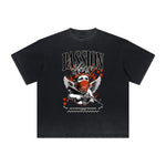 Faded Cupid Sniper Streetwear Graphic Tee