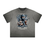 Heavyweight Cupid Sniper Streetwear Graphic Tee