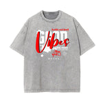 Camiseta con gráfico de moda urbana abstracta