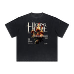 Distressed Streetwear Abstract Graphic Tee