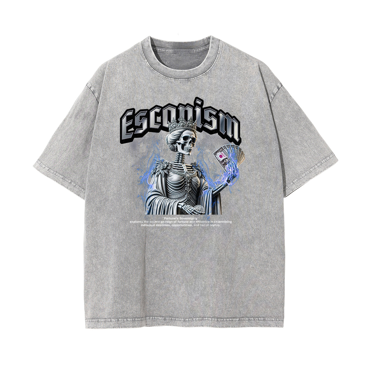 Camiseta con gráfico de moda urbana abstracta