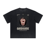 Heavyweight Abstract Street Fashion Pattern Tee