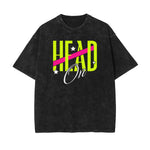 Washed Street Style Graphic T Shirt