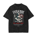 Camiseta con estampado abstracto de estilo urbano