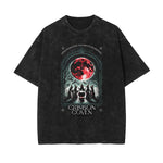 Camiseta con estampado abstracto de estilo urbano