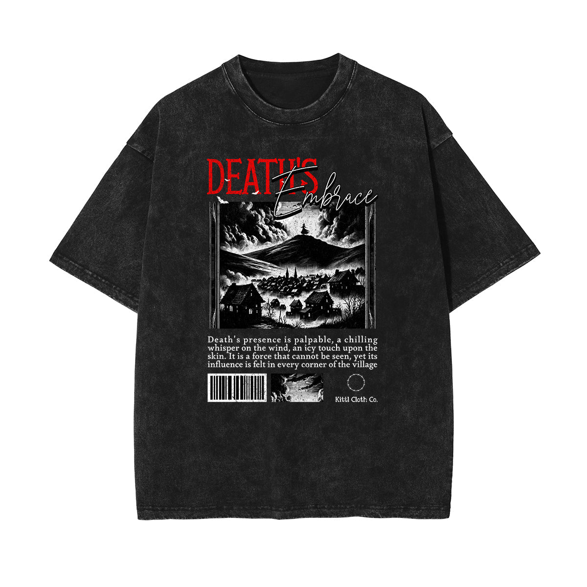 Camiseta con estampado abstracto de estilo urbano