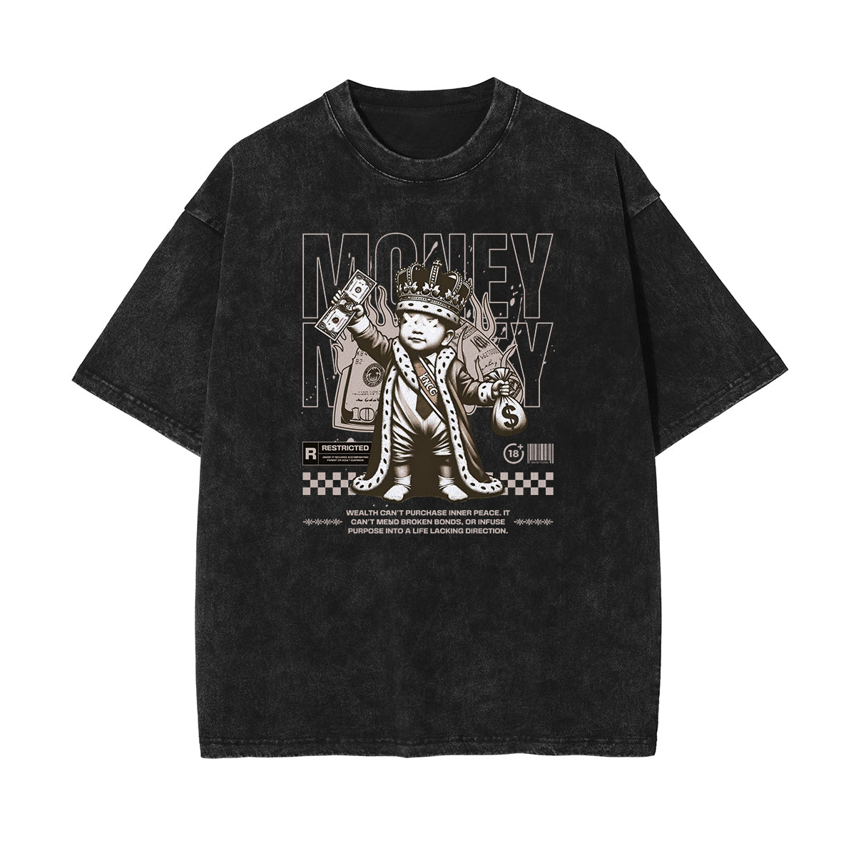 Edgy Street Style Graphic Tee