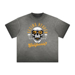 Heavyweight Edgy Street Style Graphic Tee