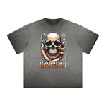 Distressed Streetwear Graphic Thick Tee