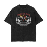 Camiseta con estampado de ángel estilo urbano