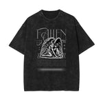 Washed Celestial & Angel Graphic Tee