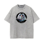 Faded Celestial & Angel Pattern Tee