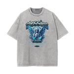 Faded Angel Streetwear Pattern Tee